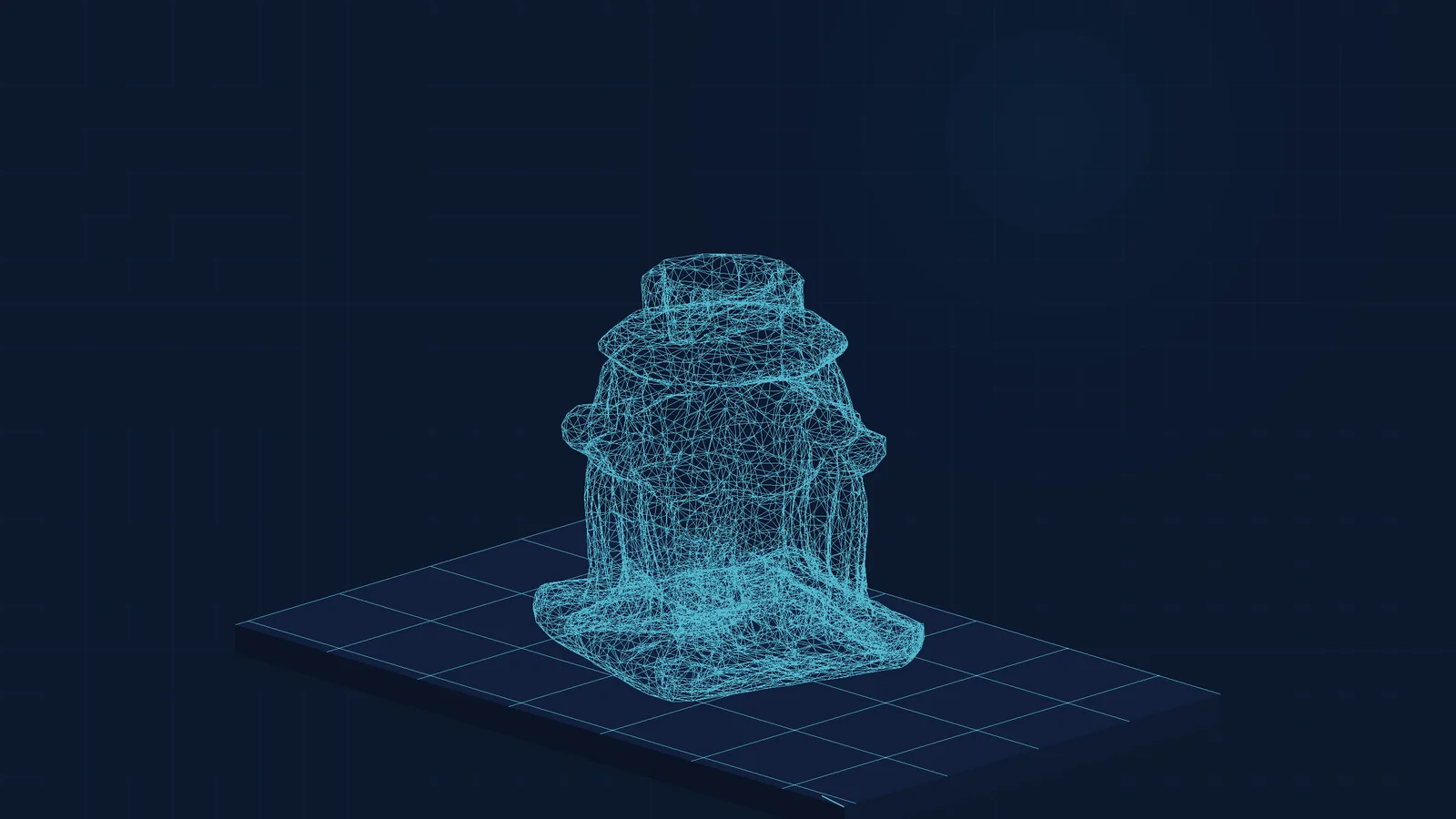 Wireframe mesh